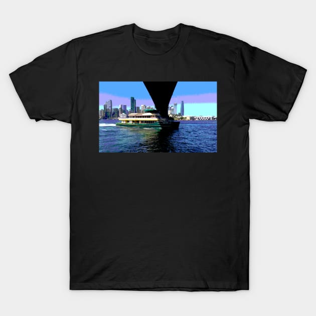 Ferry on Sydney Harbour! T-Shirt by Mickangelhere1